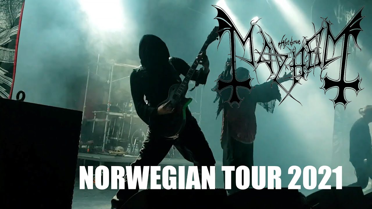 I tour w a black metal band - Mayhem - Norwegian Tour (2021)