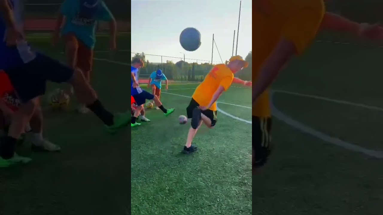Back Heel Flick 🏅😱Mega Rainbow ⭐️⭐️⭐️⭐️⭐️Tutorial For You 👈 #trenerdryblingu ##skills #dribbling #