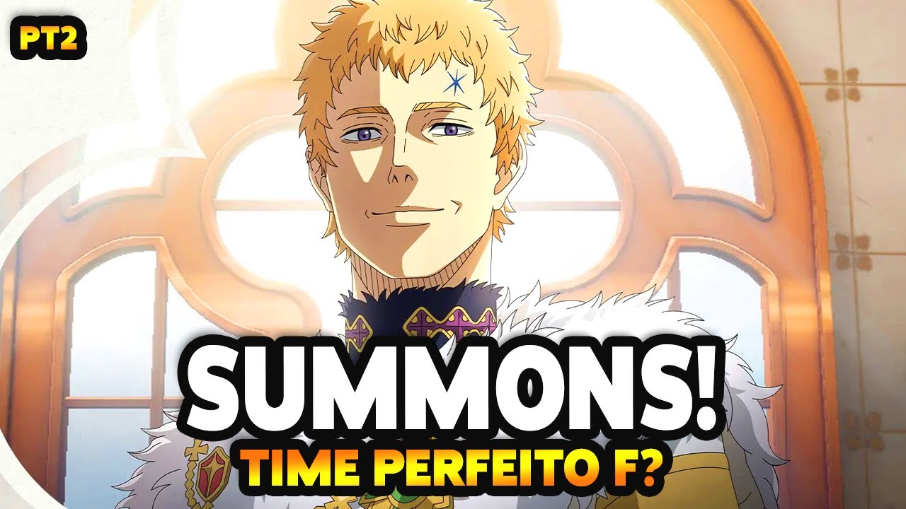 REI MAGO E O TIME PERFEITO! GASTEI TUDO BLACK CLOVER MOBILE X7 PT2
