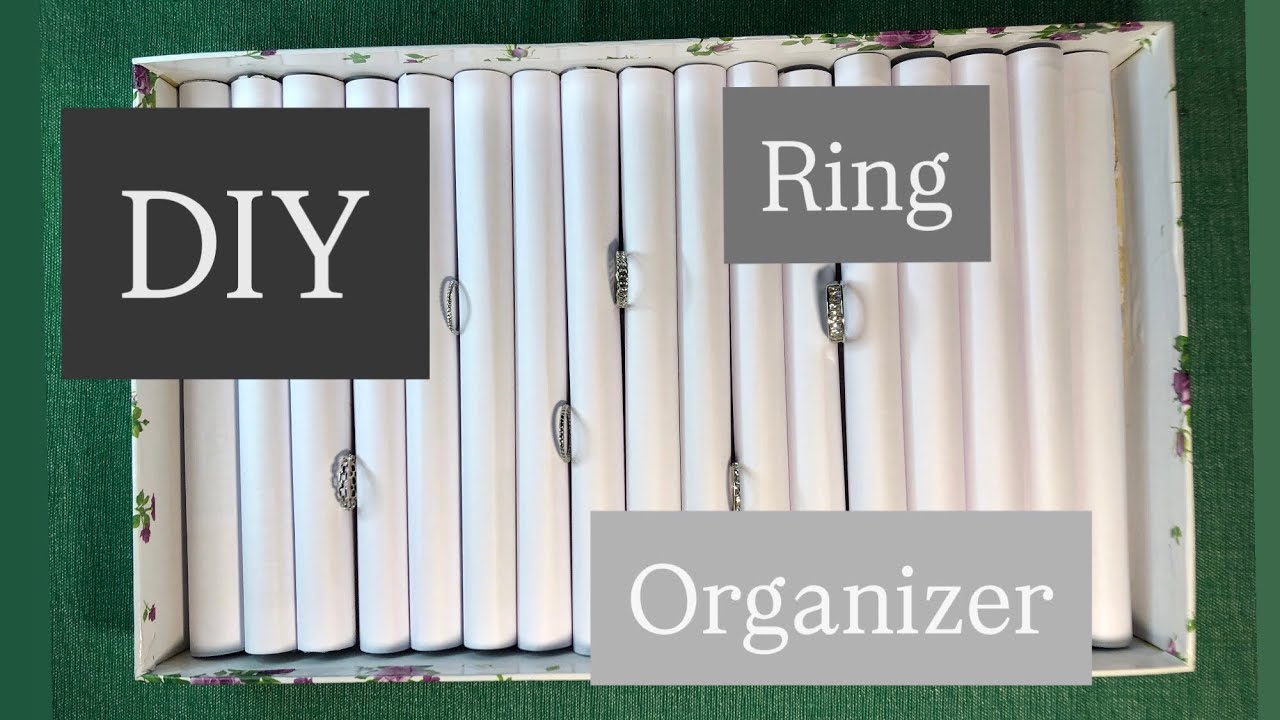 DIY Ring organizer