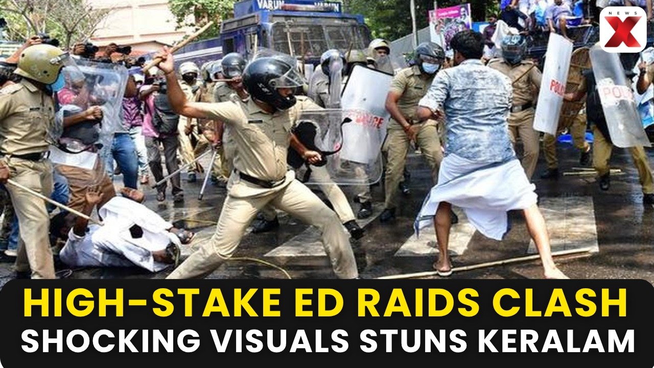 Breaking News: ED Vehicles Attacked In Kerala Amid CMRL Raid Protests: Police Injured | NewsX