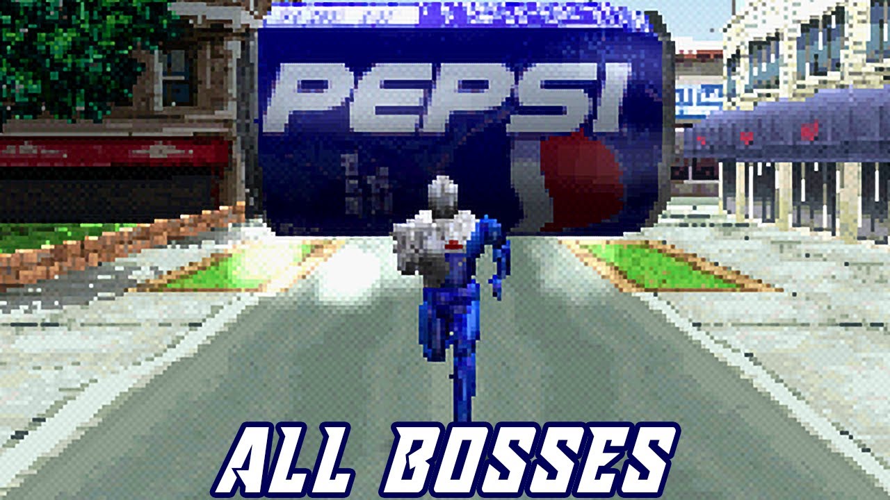Pepsiman (PS1) - All Bosses [No Damage]