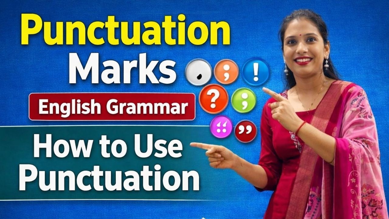 Punctuation Marks Explained for Kids | Easy Punctuation Learning for Beginners