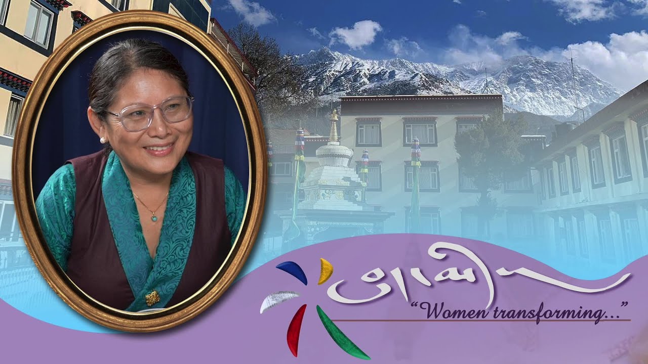 ཚེ་རིང་དབྱངས་སྐྱིད་ལགས་ཀྱི་སྲི་ཞུའི་བཞུད་ལམ། Representative of His Holiness the Dalai Lama in London
