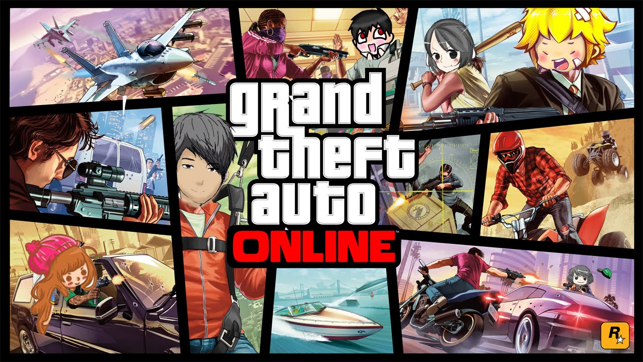 GTA Online 初體驗精華之老皮亂入? [老吳x小MxREDx阿尼]
