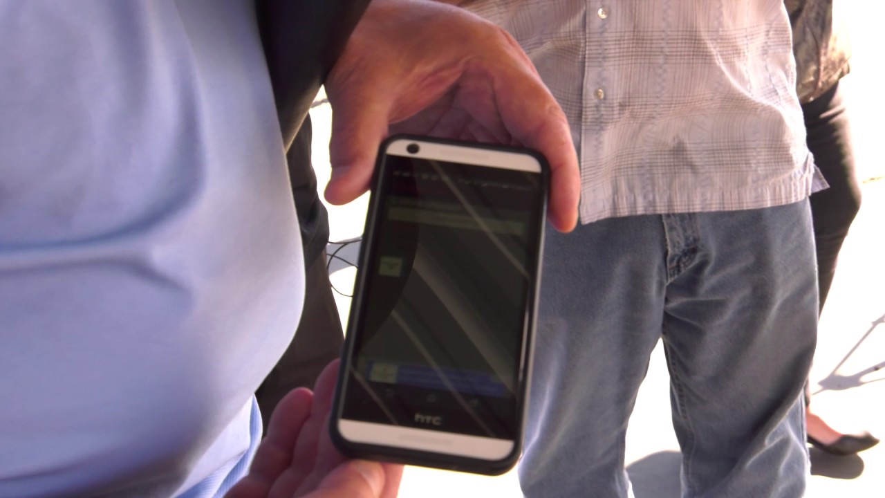 DroneWatcher APP & RF Demonstration 2016