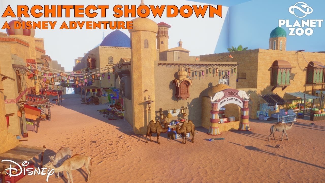 A DISNEY-inspired Planet Zoo Adventure | Architect Showdown
