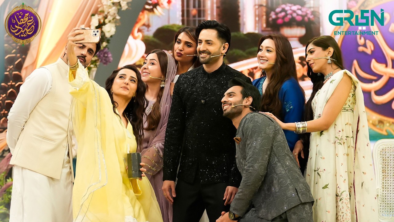Stars Aligned For Eid | Day 01 | Special Celebrities Show | Danish Taimoor & Rabia Anum | Green TV
