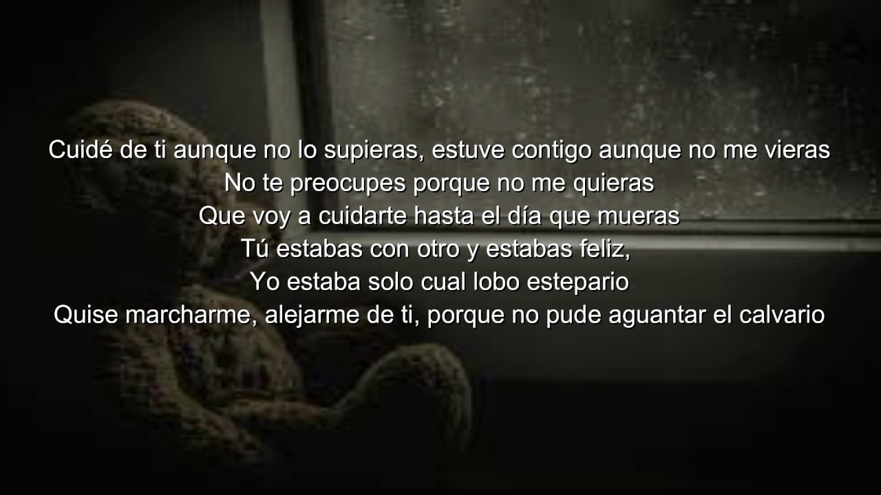 Jotadé - Aunque no me vieras. (Letra)