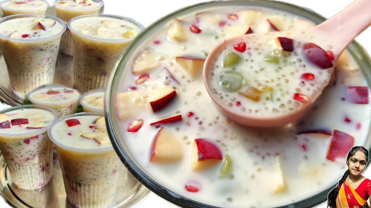 ঠান্ডা ঠান্ডা মন প্রাণ জুড়ানো সাবুদানার সরবত সারাদিনের ক্লান্তি নিমেষে দূর হয়ে যাবে।Sabudana drink