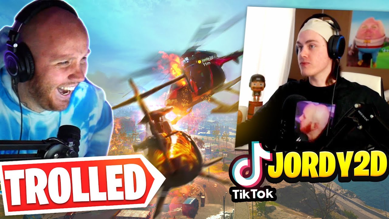 TROLLING JORDY2D IN WARZONE! *HILARIOUS TIKTOK*