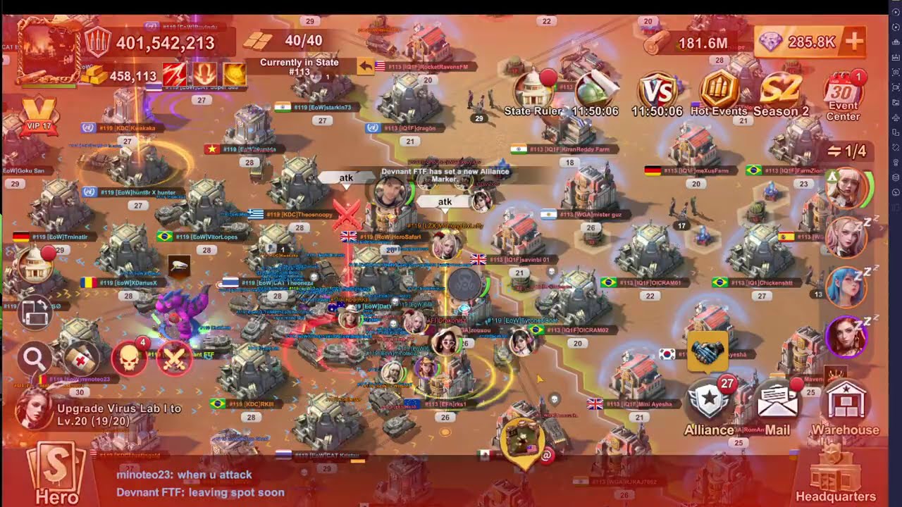 SvS 119 vs 113