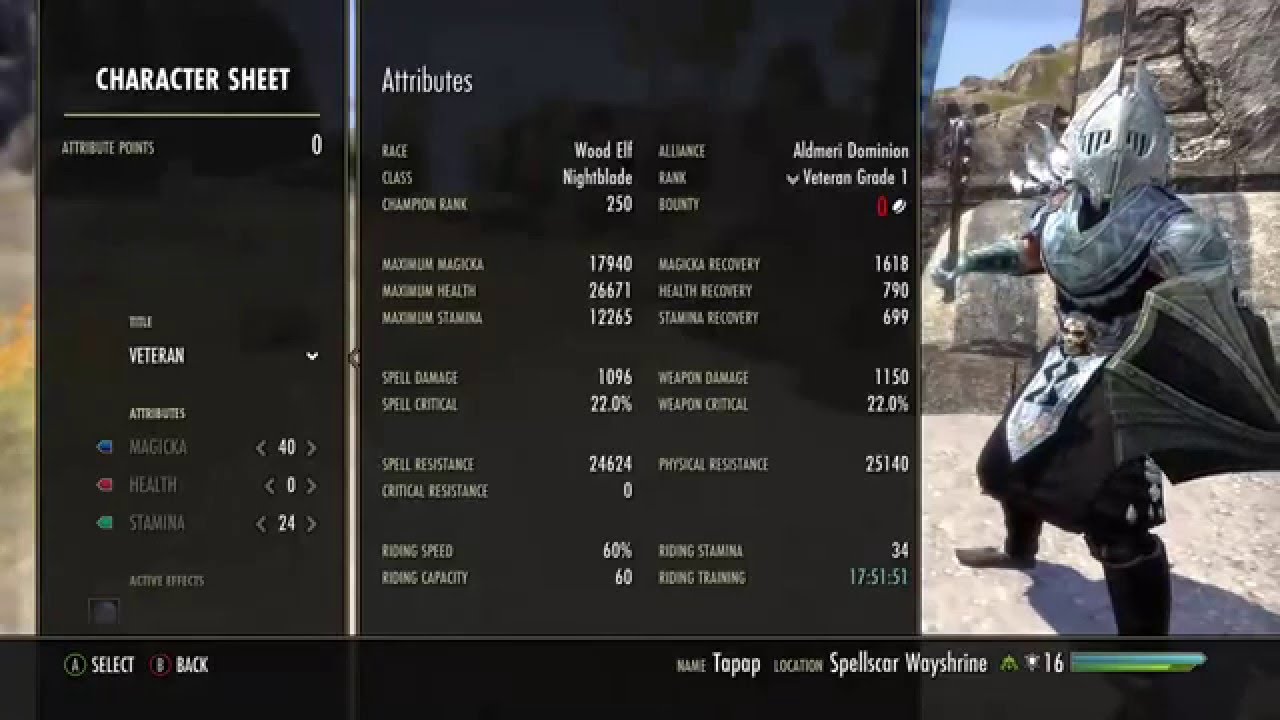 ESO Magicka Nightblade TANK Build (see my newer video)