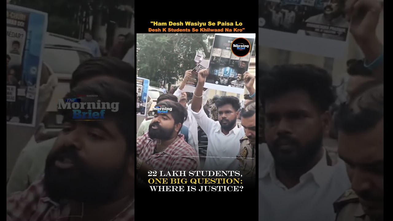 NEET Paper Leak Shook the Nation &mdash; Students Still Await Answers! 📚⚖️