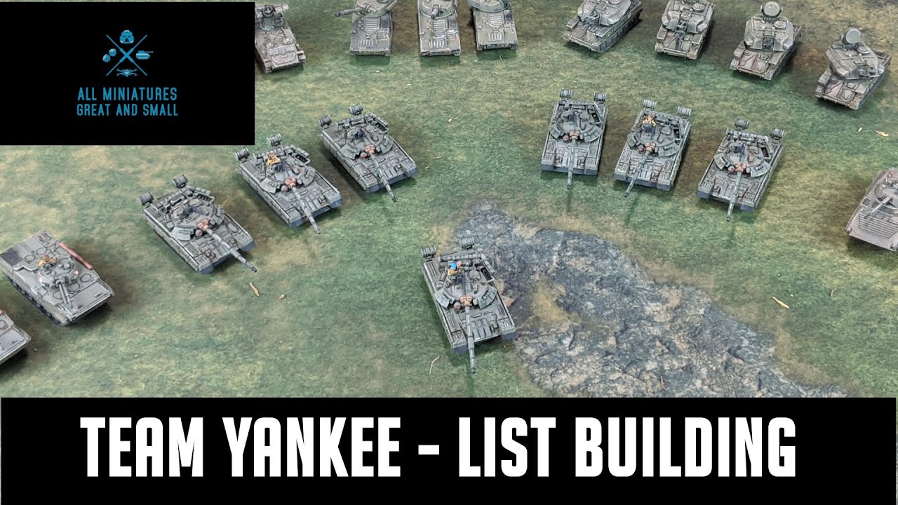 Team Yankee - List Building 101 - Soviet T-80 Shock Battalion