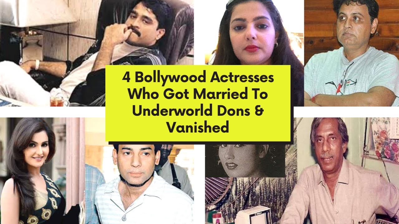 4 Bollywood Actress who got married to underworld dons-Dawood Ibrahim, Abu Salem, Haji Mastan Vicky