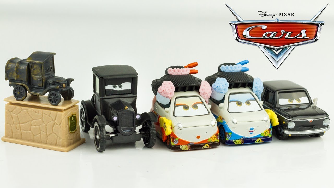 Disney Cars 2 Voitures Miniature Métal Diecast Radiator Springs Stanley Lizzie Jouet Toy Review