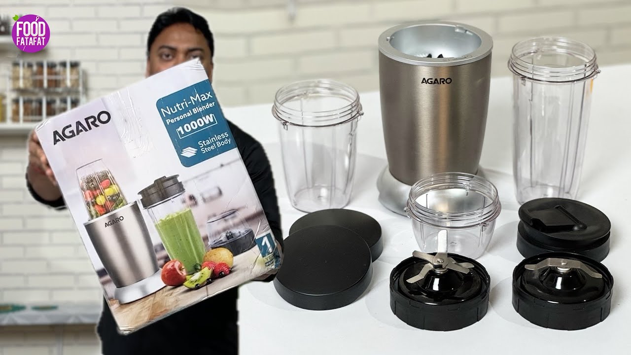 1000 Watts Powerful Nutri Blender | AGARO Nutri-Max Personal Blender | Product Review