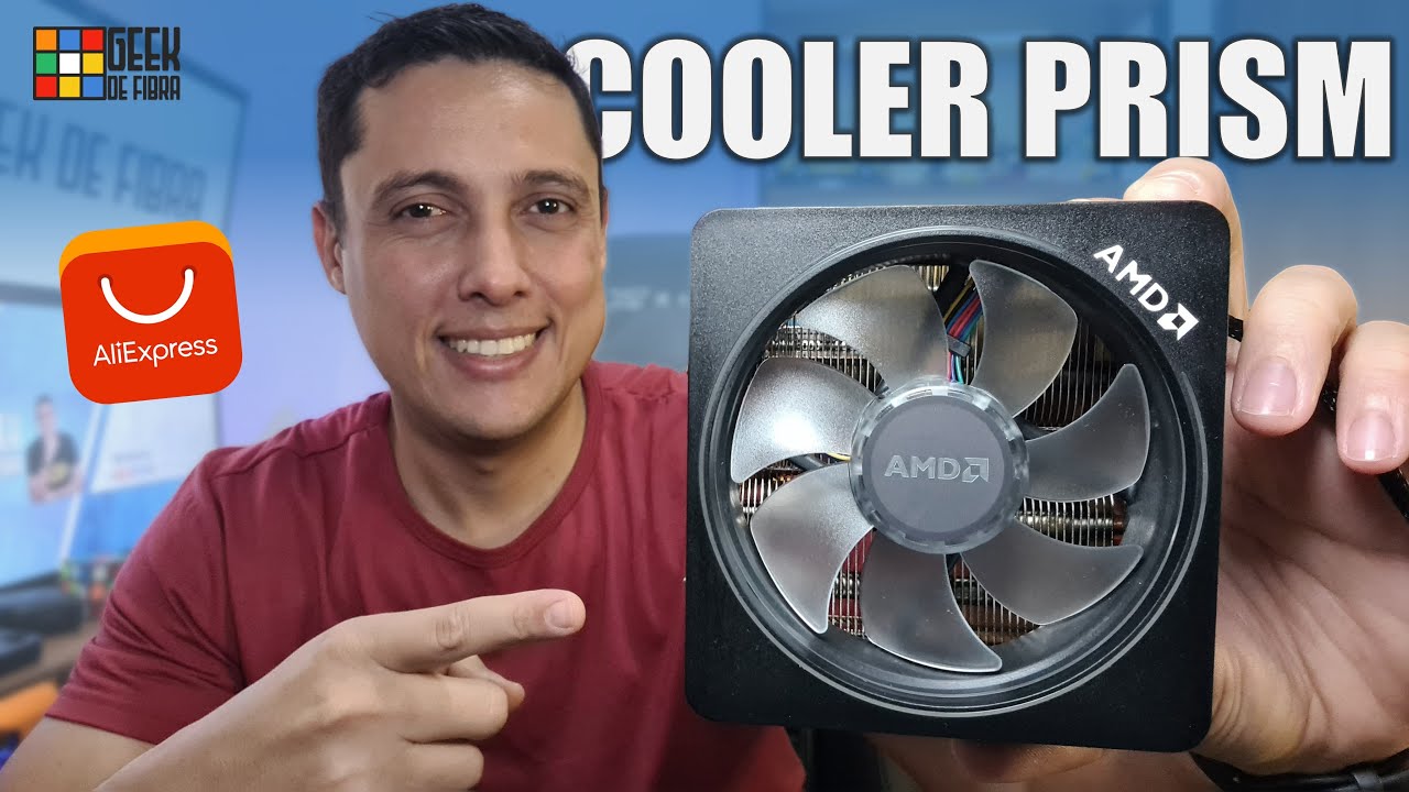 COOLER Wraith PRISM para CPU AMD Ryzen com RGB #aliexpress #amd