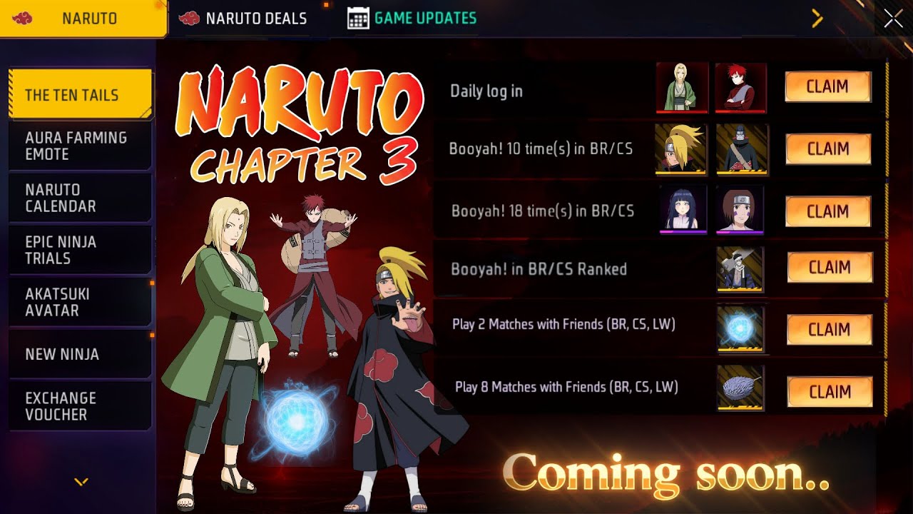 NARUTO CHAPTER 3 TSUNADE GARA COMING🔥 