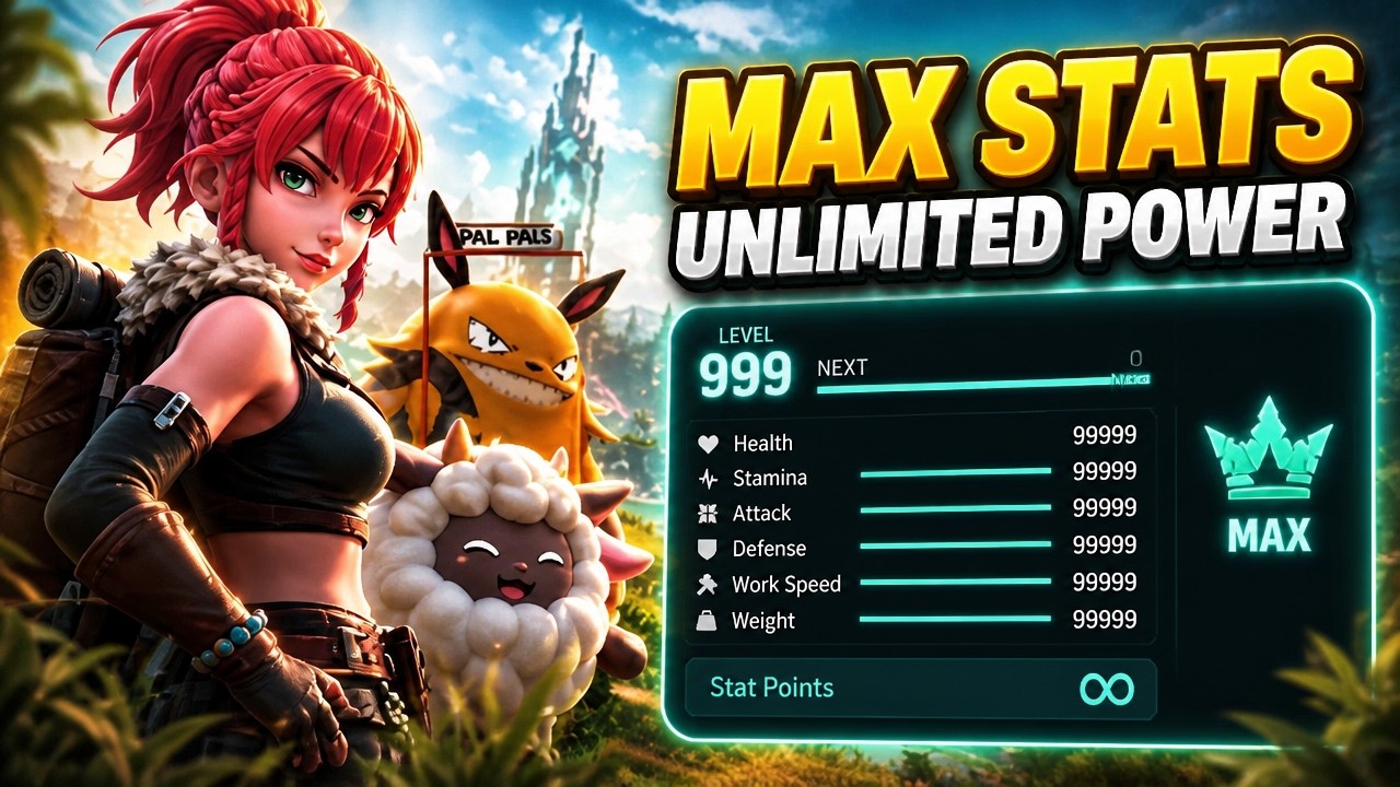 PALWORLD HACK / CHEAT PALWORLD MODMENU / AUTOFARM & SPEEDHACK / FREE DOWNLOAD / 1.0 VERSION [2026]