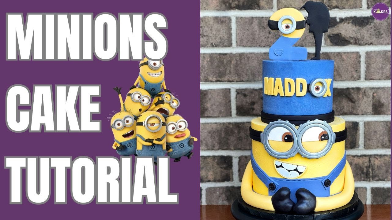 You Can Decorate This MINIONS BIRTHDAY CAKE!