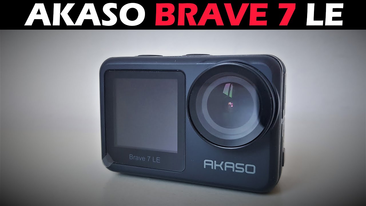 💥 RECENSIONE: 📷 AKASO BRAVE 7 LE - action cam 4K con doppio schermo a soli 100€ 😲🤩