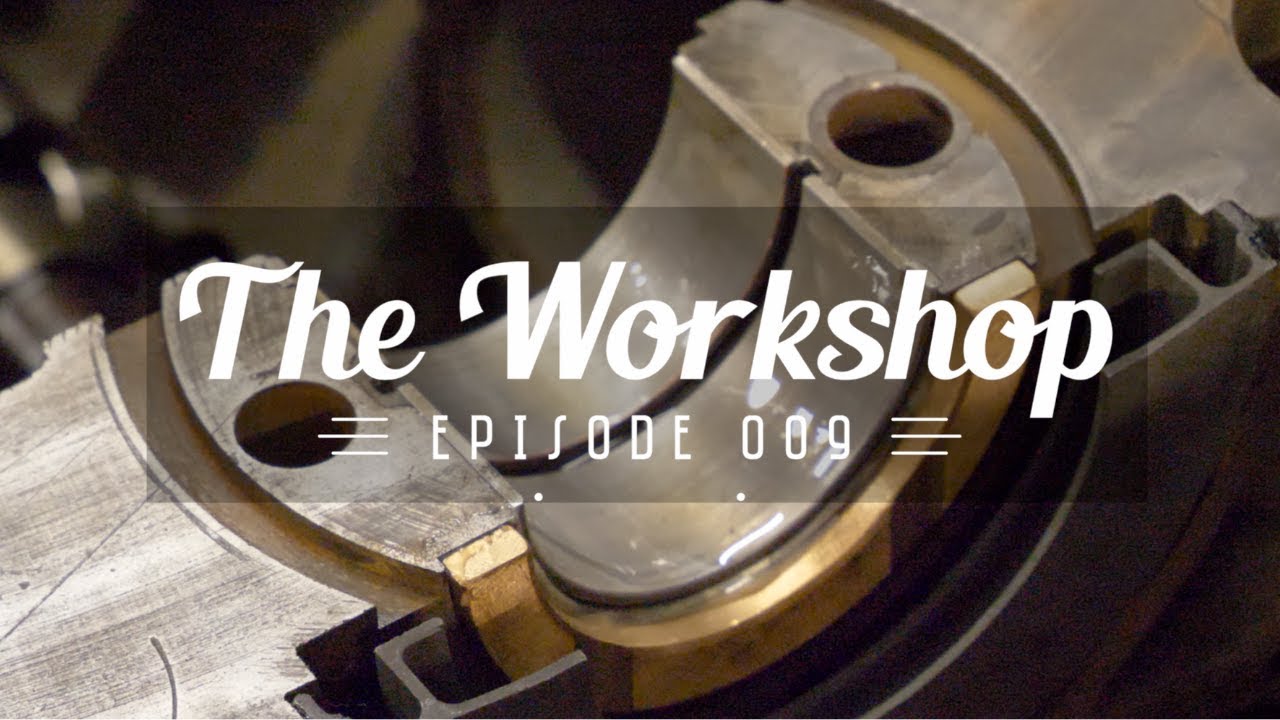 Crank shaft bearings, washers and torque - 1936 Ford Flathead V8 / ep009