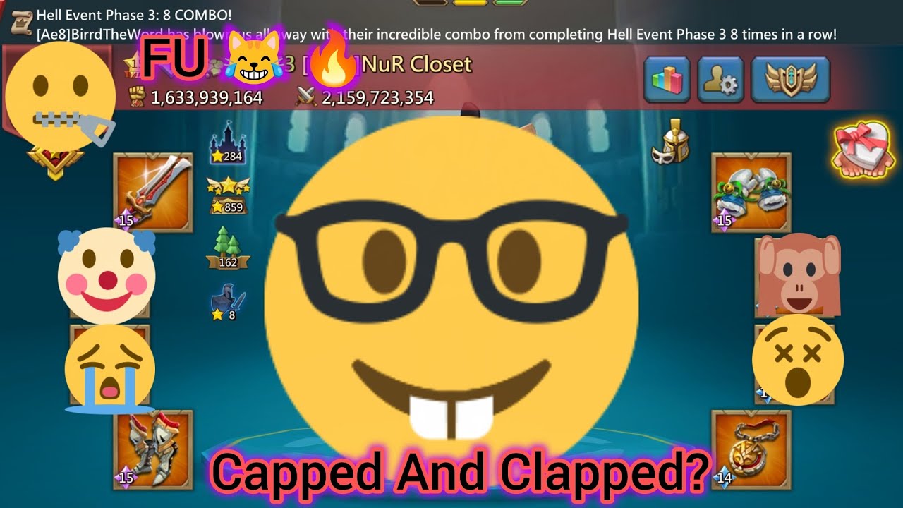 Fight Or Flight? Fighting Against Farmers and Noobs 🥀 - Lords Mobile Rally Leading 