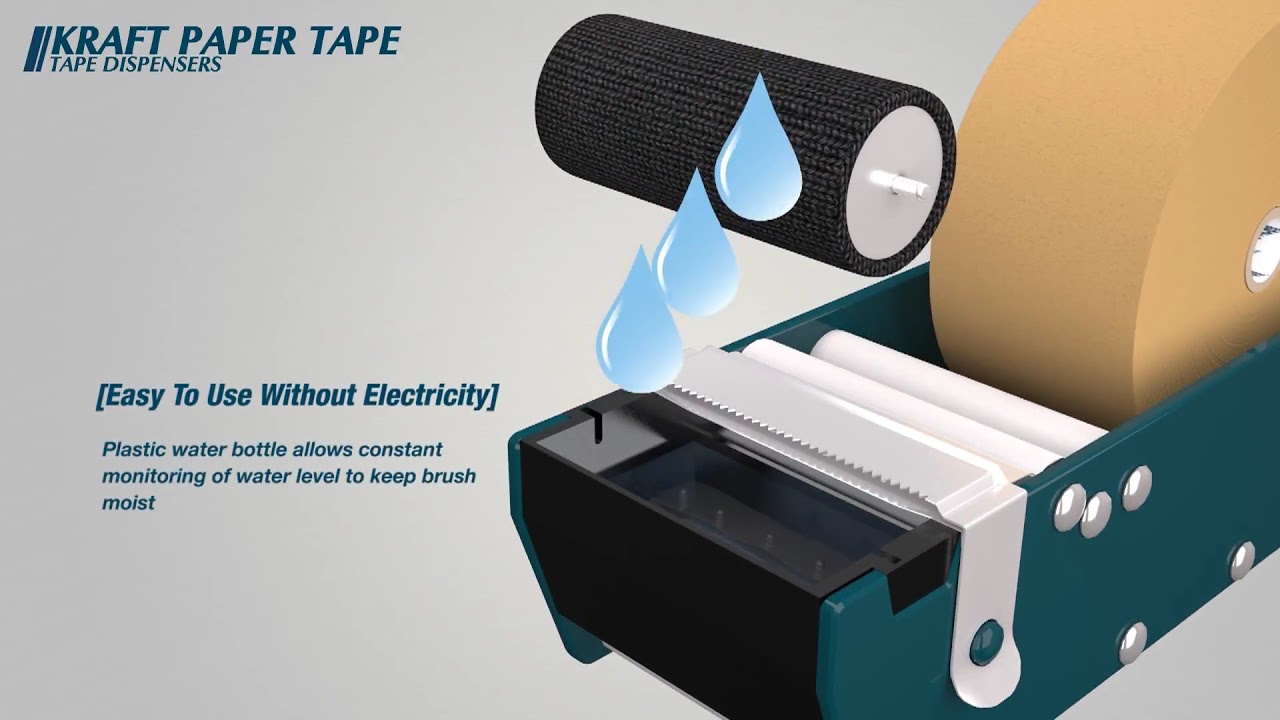 Gummed Kraft Paper Tape Dispenser By EXCELL ET-377