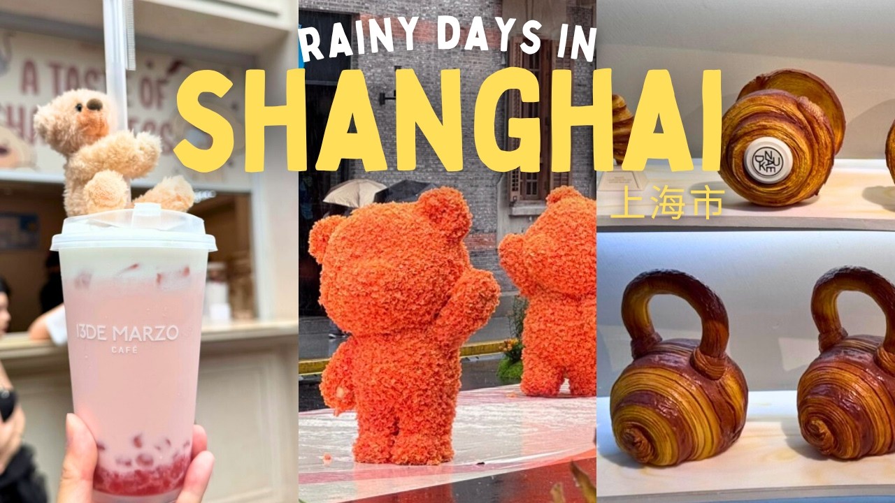 2 Days in Rainy Shanghai ☔ | Wukang Mansion, Jing’an Temple, Starbucks Reserve & The Bund Vibes