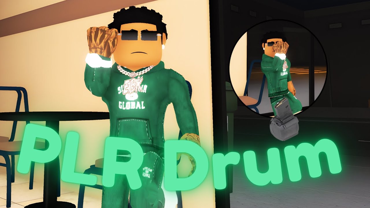 I USED the PLR DRUM Only in South Bronx The Trenches Roblox!
