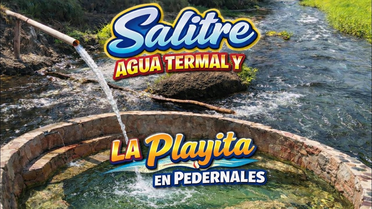 Salitre, aguas termales y la playita en Pedernales #michoacán #morelia #moreliamichoacan  #natural 