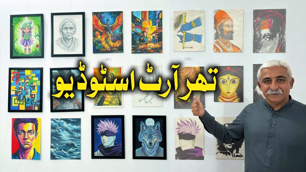 Thar art studio vlog 
