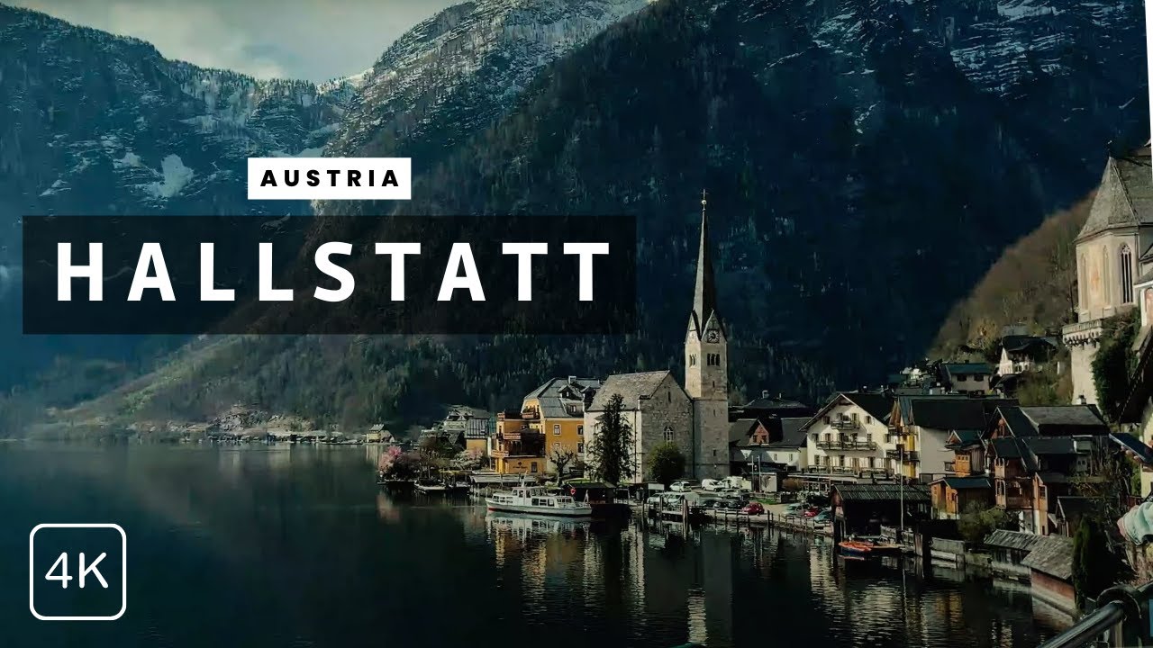 HALLSTATT | Austria CHARMING Walking Tour 4k 60fps Full HDR April 2023