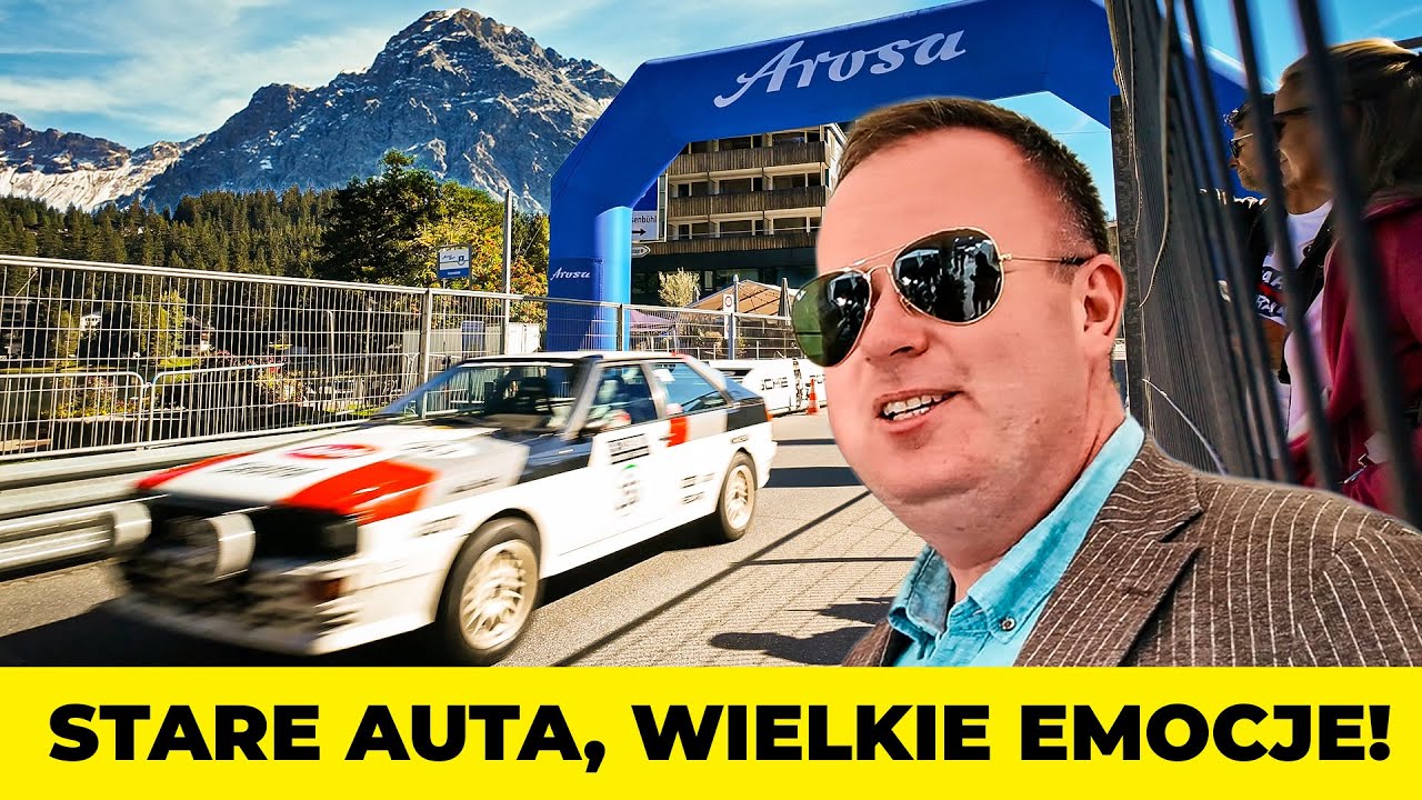 Wyścig 200 klasycznych aut w sercu szwajcarskich Alp. Arosa Classic 2025
