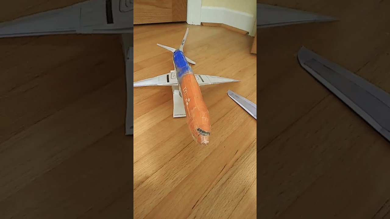 my first papercraft/cardboard planes