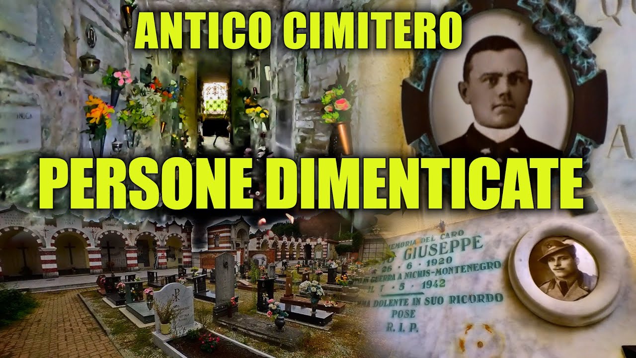 NEL CIMITERO ALLA SCOPERTA DI SOLDATI DIMENTICATI E PERSONE DEL PASSATO NEL CAMPOSANTO DI RIVARA!