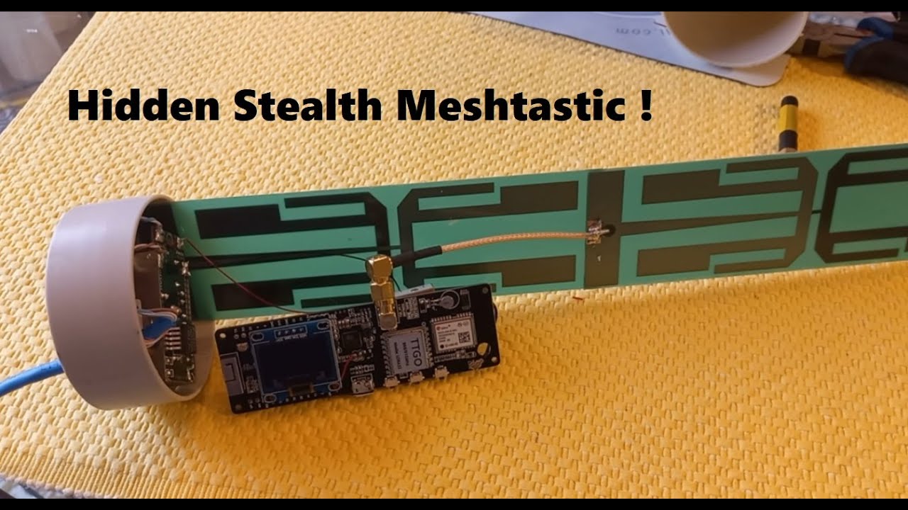 Meshtastic Modification Mayhem — Stealth Antenna