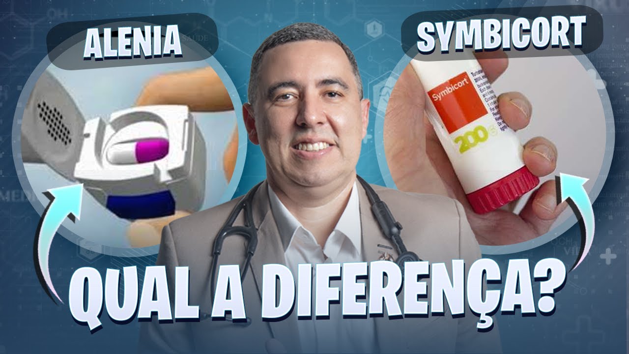 Qual a DIFERENÇA entre ALENIA e SYMBICORT?  Existe uma MELHOR opção ao tratar ASMA? PNEUMO responde