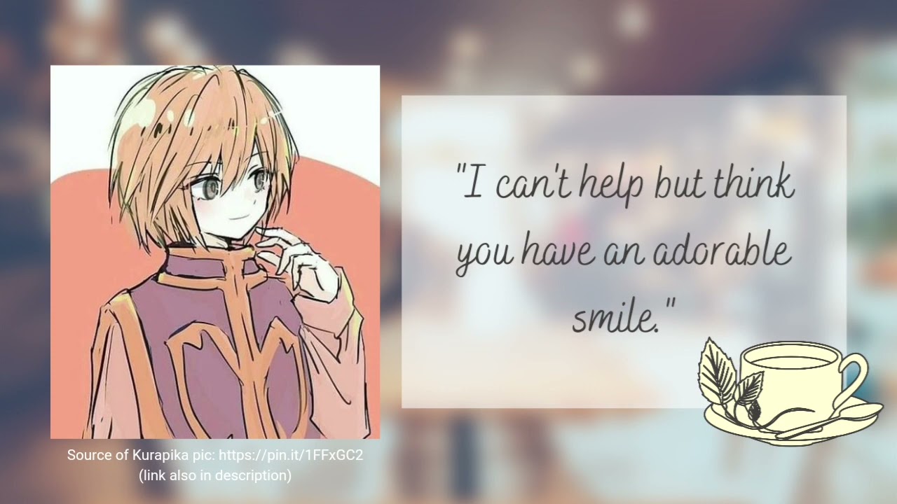 Meeting you at a café 🍵 | Kurapika x Listener | HxH fluff [M4A]