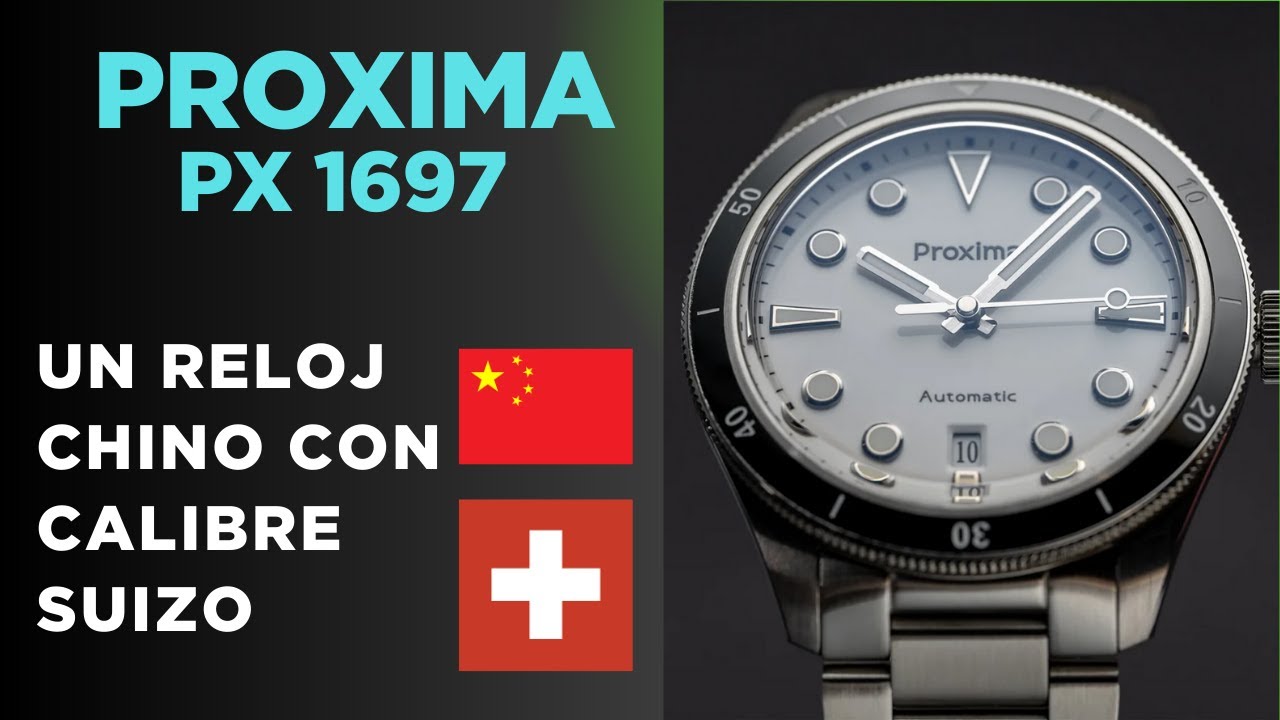 PROXIMA PX1697 EL RELOJ CHINO CON CALIBRE SUIZO