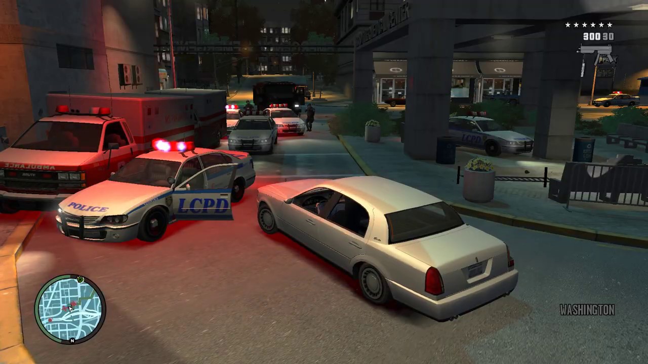 Grand Theft Auto 4 - 6 Star-Cops Chase