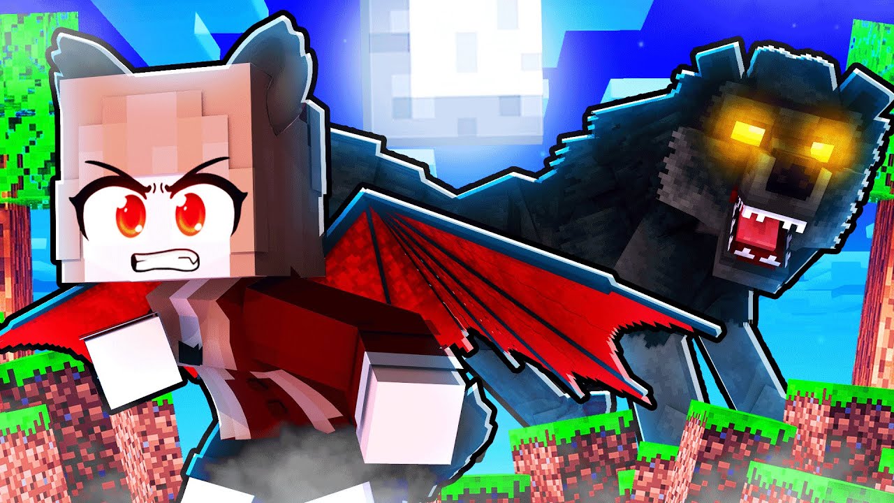LAYSA é uma LOBA VAMPIRA no MINECRAFT!