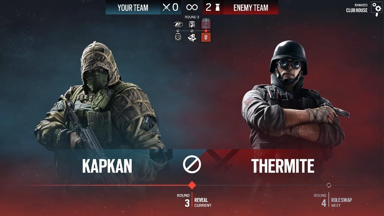 Tom Clancy's Rainbow Six Siege pros