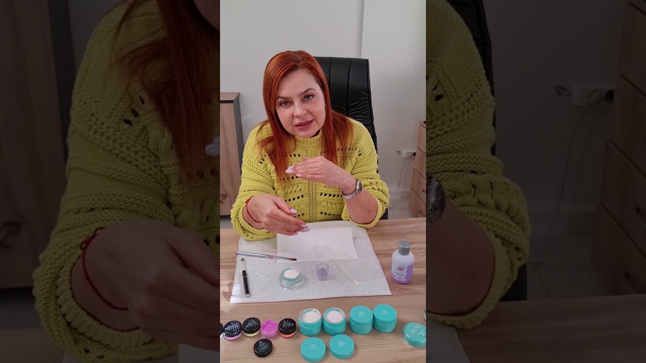 Akrilik protez tırnak yapımı teknik ana bilgi @tnl turkiye