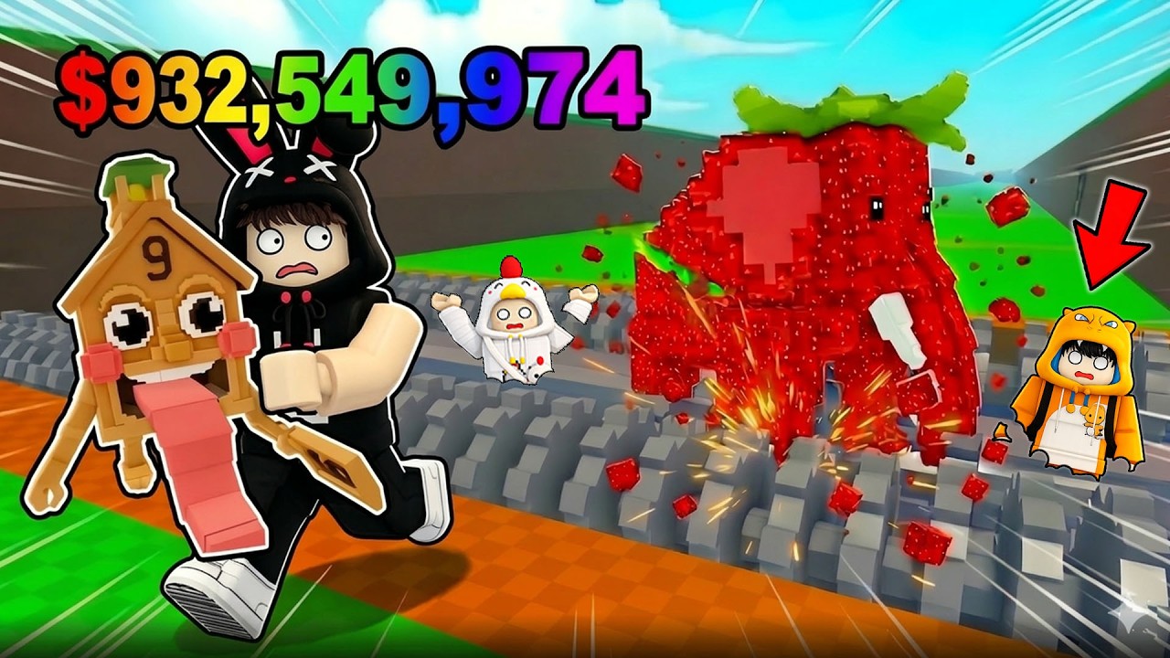 Ferix, Kezri Dan Ciko Selamatkan Brainrot Dari Mesin PENGGILING Mematikan! ROBLOX