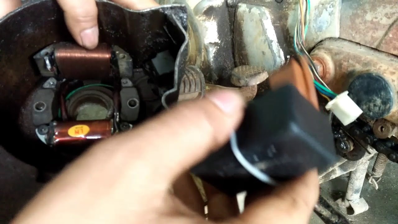 Cách sửa chữa  Xe máy không  nổ do mất  lửa