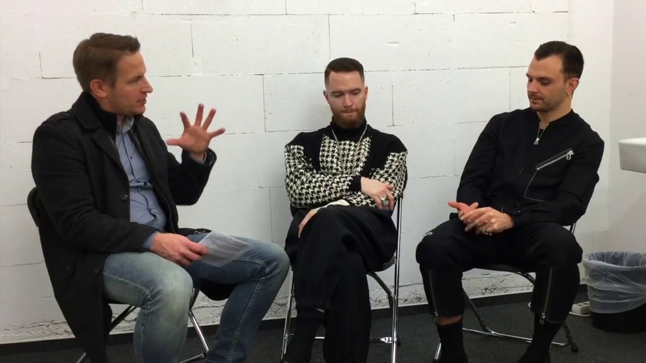 Hurts Interview Hamburg, 14 11 2017