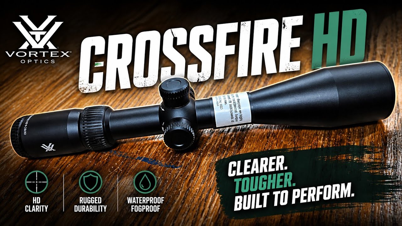 Обзоры снаряжения от Regular Dude Gear Reviews - Прицел Vortex Optics Crossfire HD 6-18&times;50 с подс...